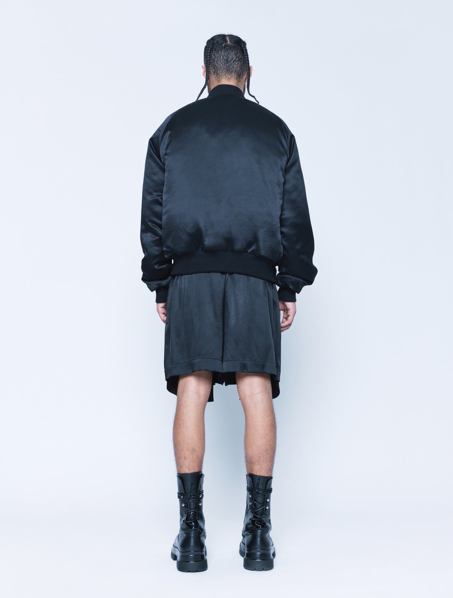 936 Black Silk Bomber