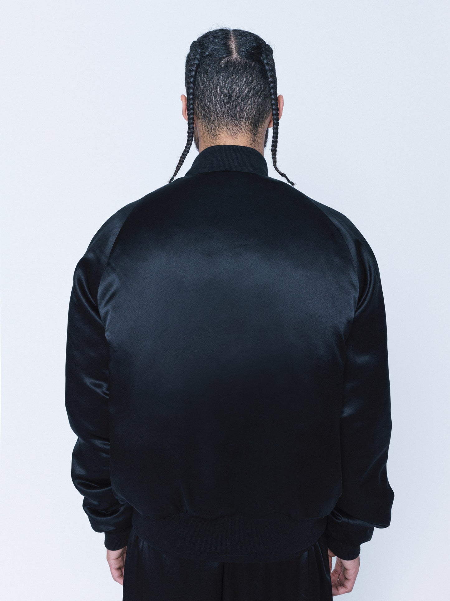 936 Black Silk Bomber