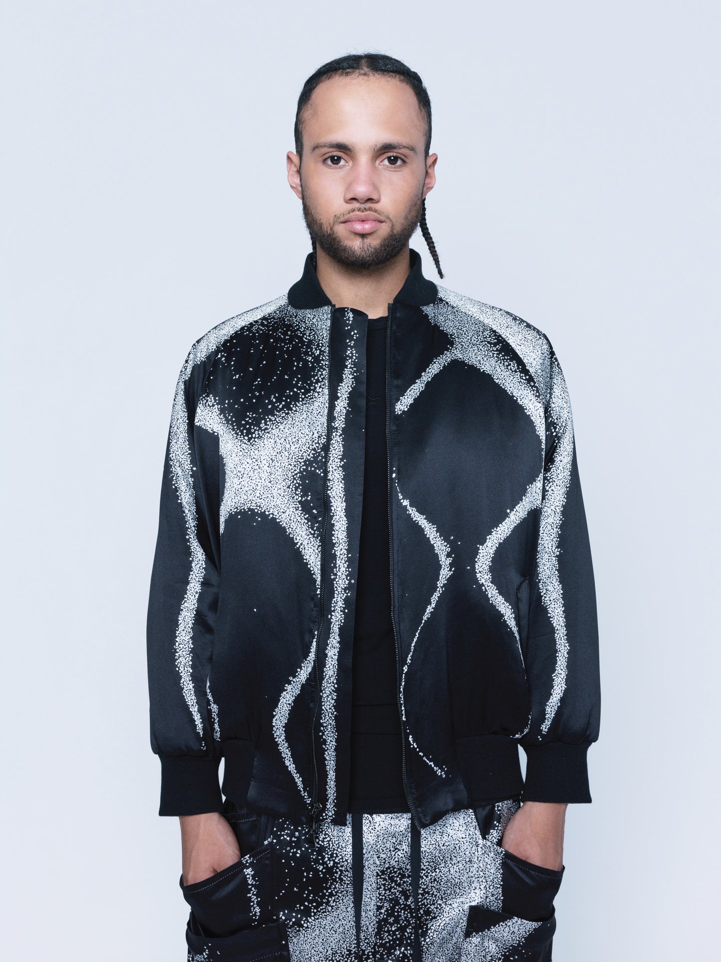 986 Cymatic Silk Bomber Unisex