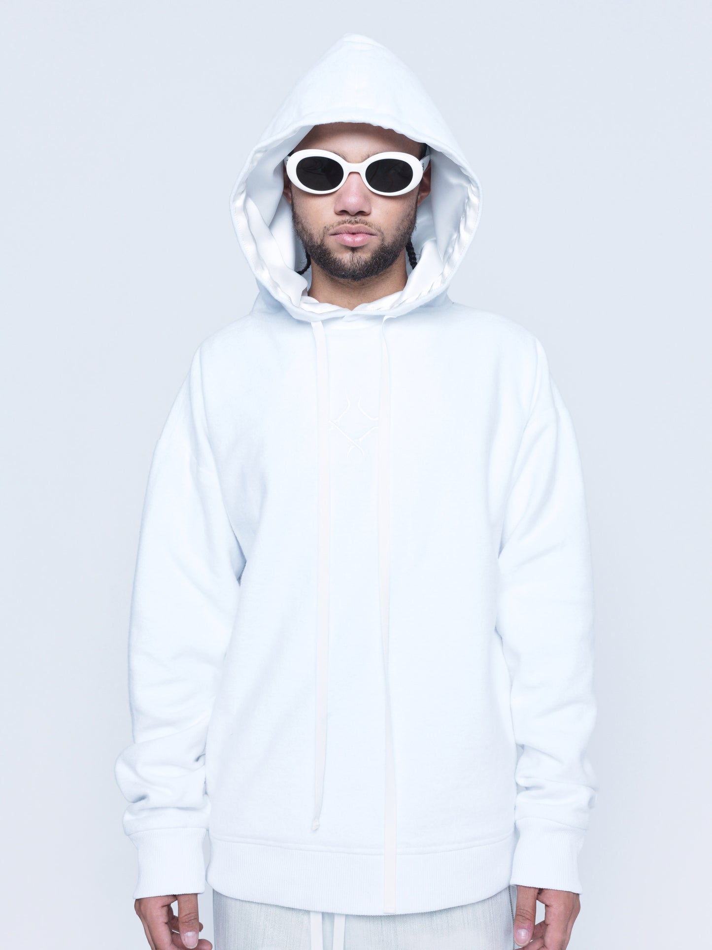 Anime White Hoodie Unisex