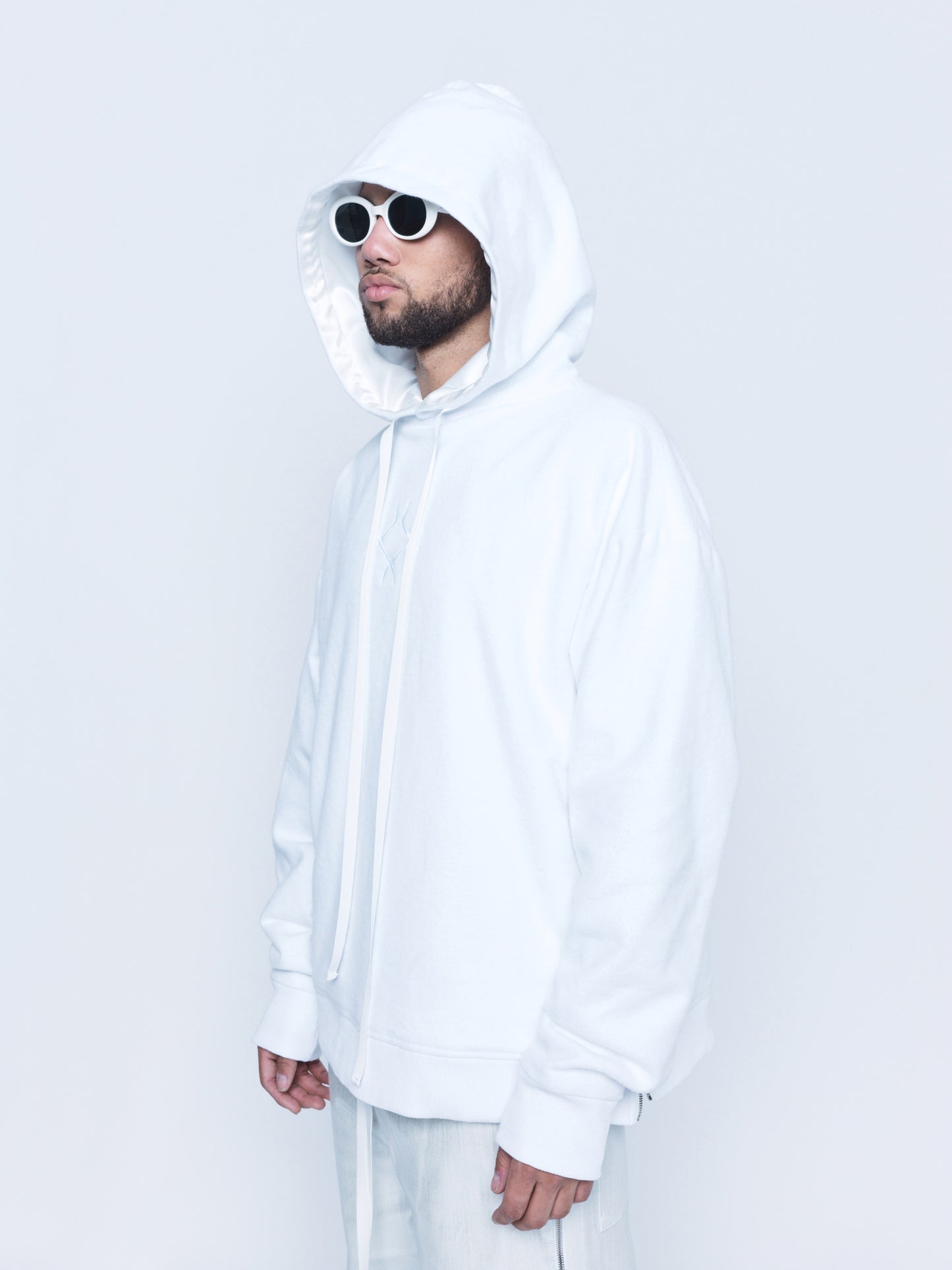 Anime White Hoodie Unisex