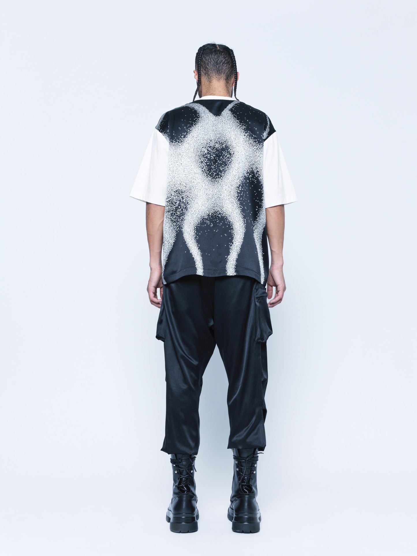 998 Black Silk Joggers Unisex