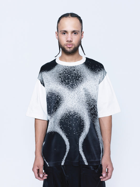 995 Silk Cymatic Printed T-Shirt