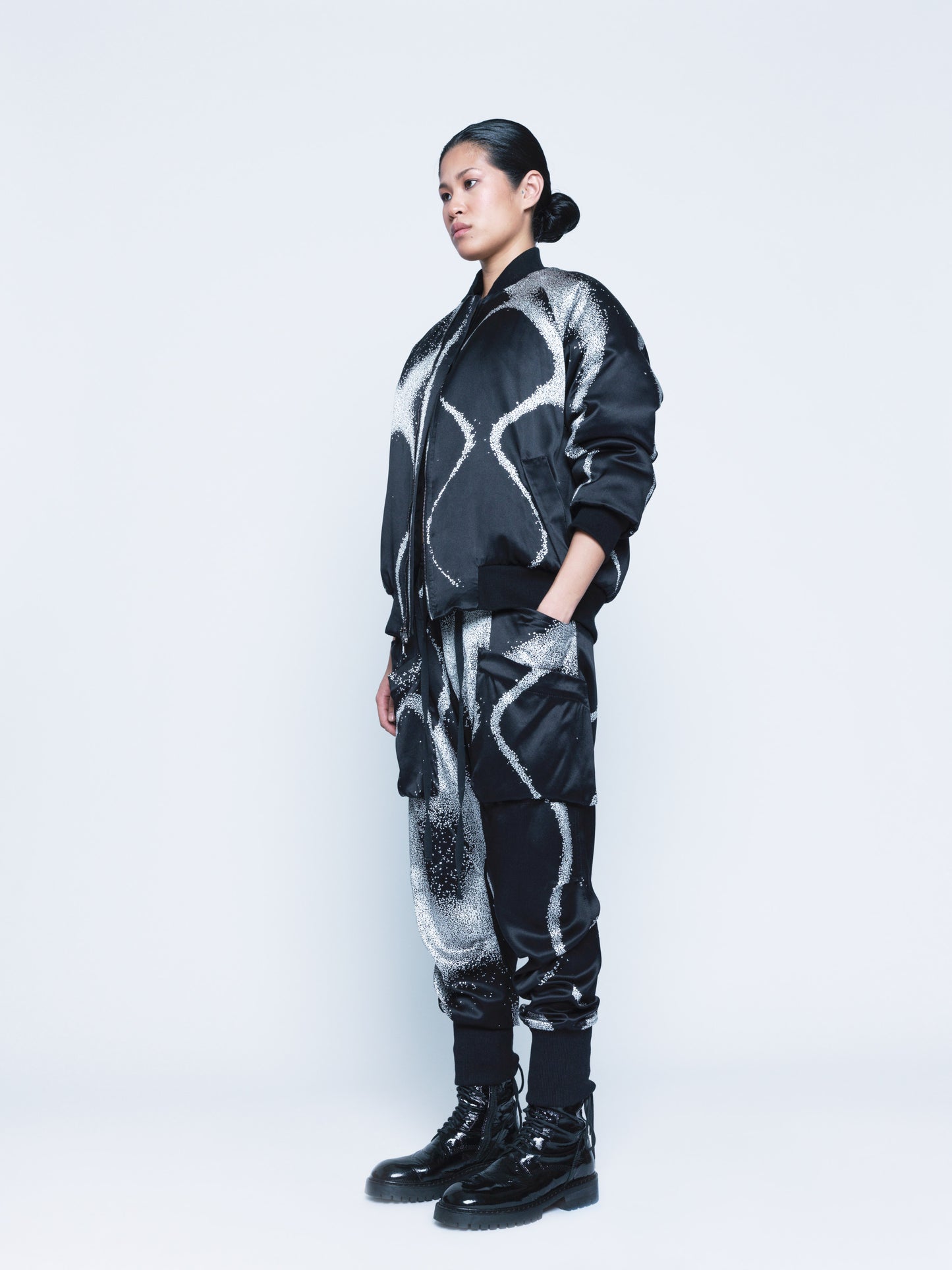 986 Cymatic Silk Bomber Unisex