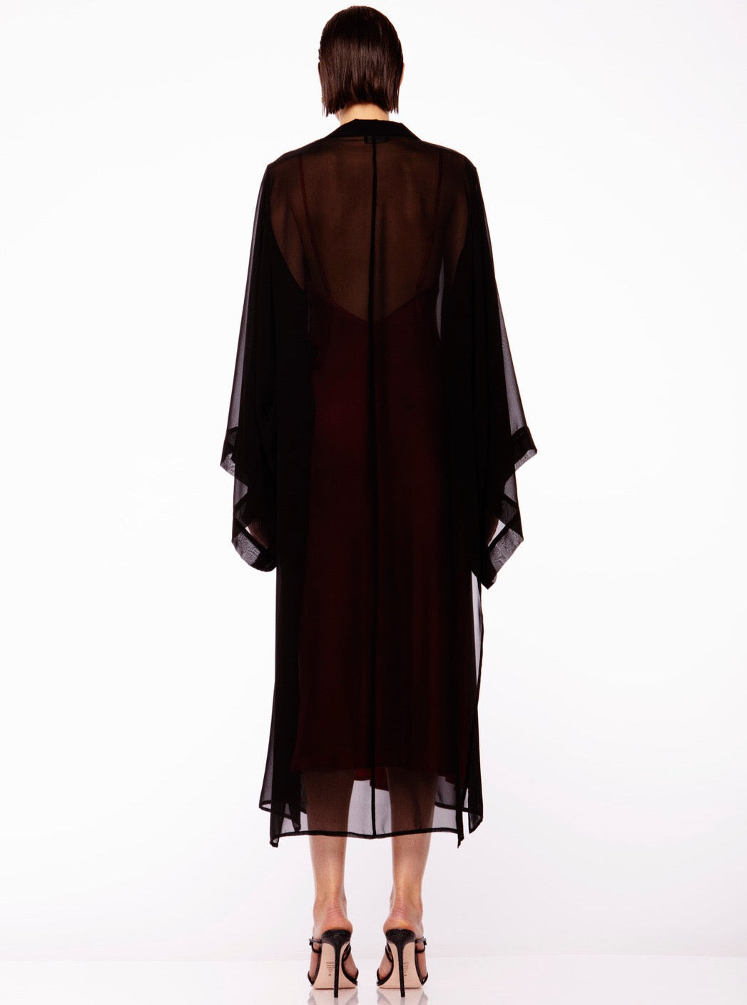 Top Kimono Black