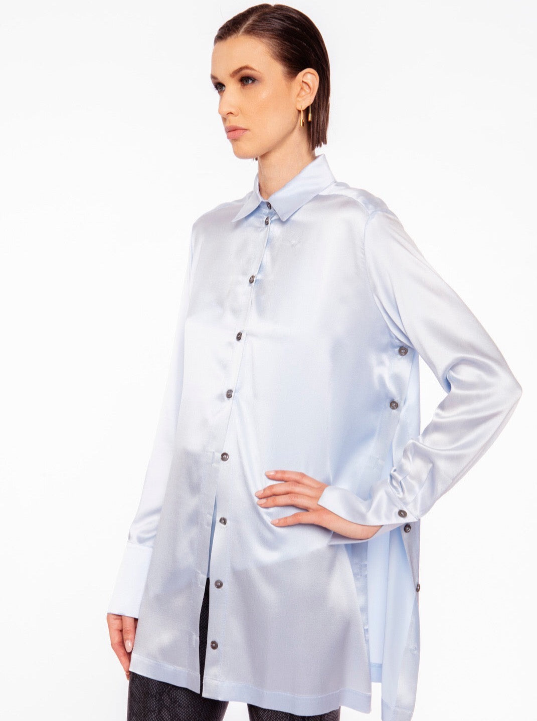 Shirt His Baby Blue